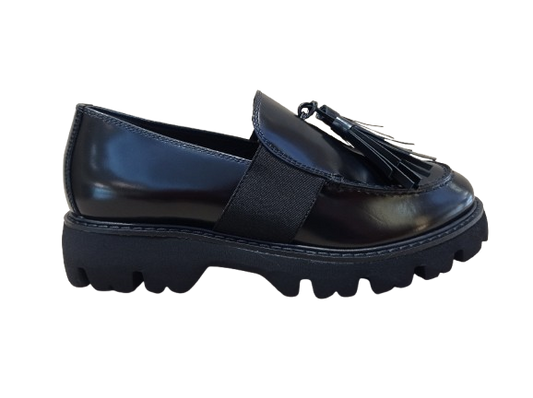 Mocassini London nero - OFFICINE VENETE