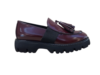 Mocassini London bordeaux - OFFICINE VENETE