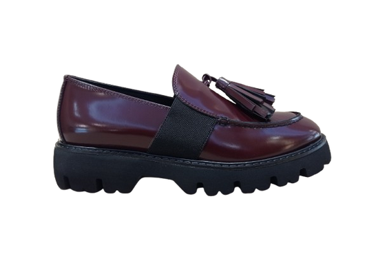 Mocassini London bordeaux - OFFICINE VENETE