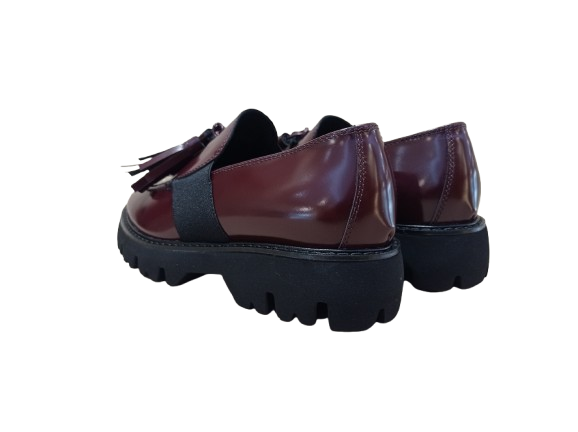 Mocassini London bordeaux - OFFICINE VENETE