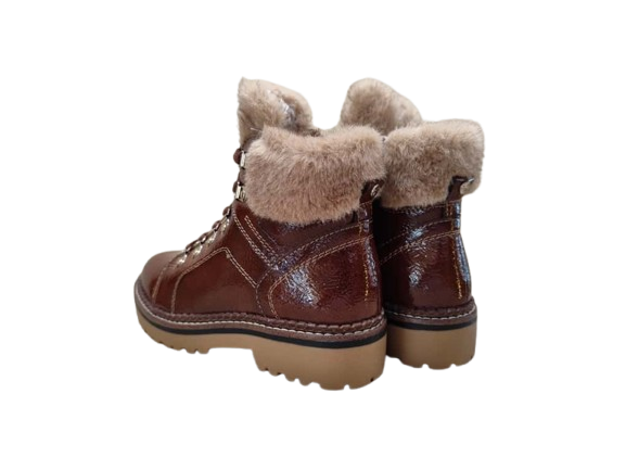 Scarponcini Patent brown - TAMARIS