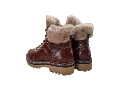 Scarponcini Patent brown - TAMARIS