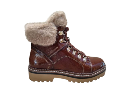 Scarponcini Patent brown - TAMARIS