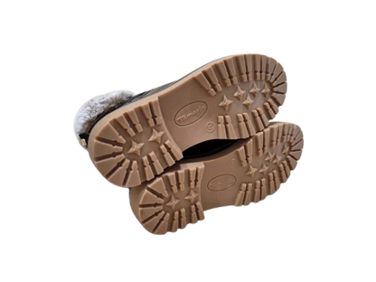 Scarponcini Patent nero - TAMARIS