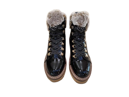 Scarponcini Patent nero - TAMARIS