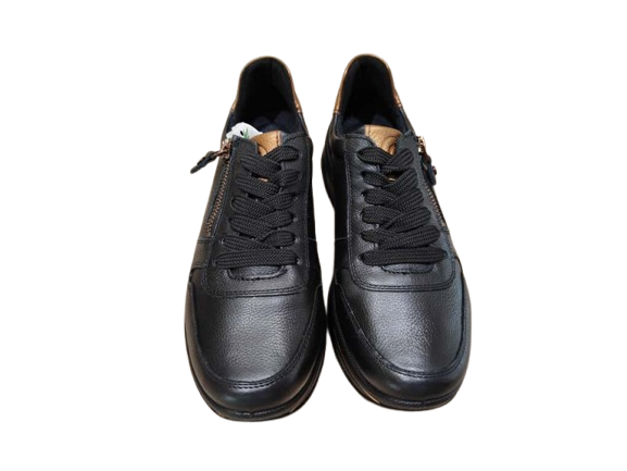 Sneakers Cervo Calf nero - ARA SHOES