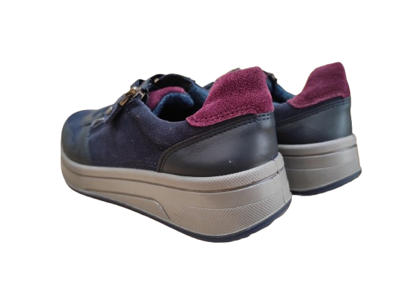 Sneakers Cervo Calf blu - ARA SHOES