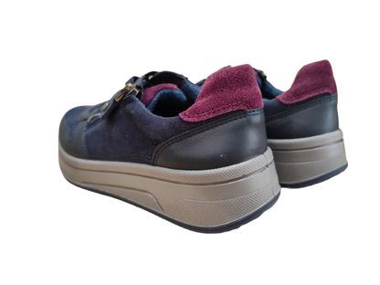 Sneakers Cervo Calf blu - ARA SHOES