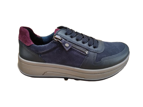 Sneakers Cervo Calf blu - ARA SHOES