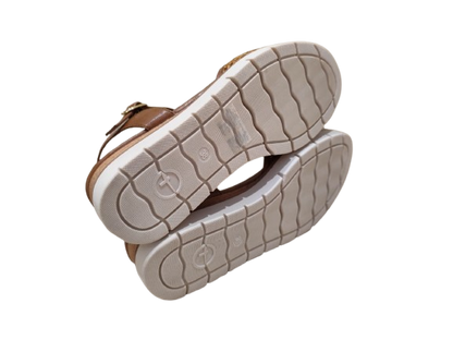 Sandali intreccio cognac - TAMARIS