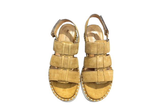 Sandali nabuk velcro - TAMARIS