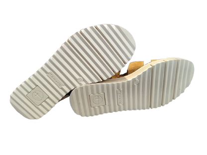 Sandali nabuk velcro - TAMARIS