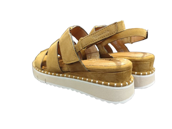 Sandali nabuk velcro - TAMARIS