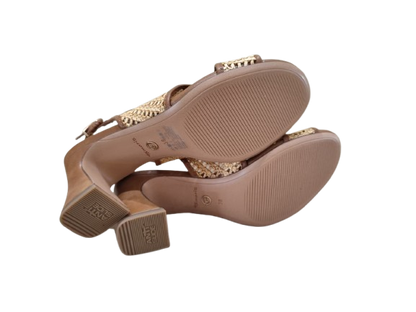 Sandali intreccio cognac - TAMARIS