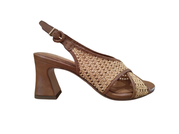 Sandali intreccio cognac - TAMARIS