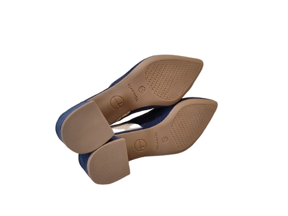 Chanel nabuk blu - TAMARIS - Castelletti Calzature