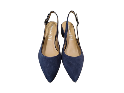 Chanel nabuk blu - TAMARIS - Castelletti Calzature