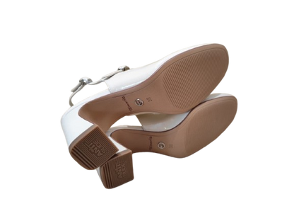 Chanel Patent ivory - TAMARIS - Castelletti Calzature