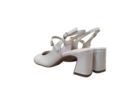 Chanel Patent ivory - TAMARIS - Castelletti Calzature