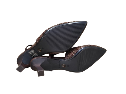 Slingback intreccio moka - TAMARIS