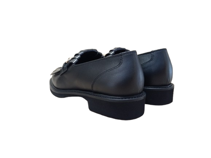 Mocassini Savana nero - OFFICINE VENETE