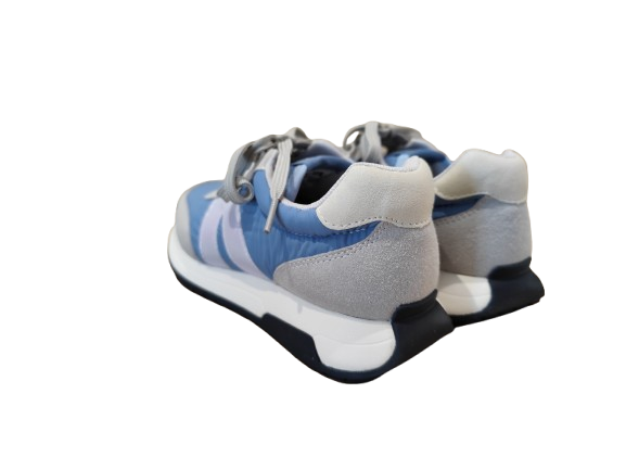 Sneakers Velour azzurro - ARA SHOES