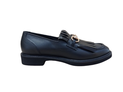 Mocassini Savana nero - OFFICINE VENETE