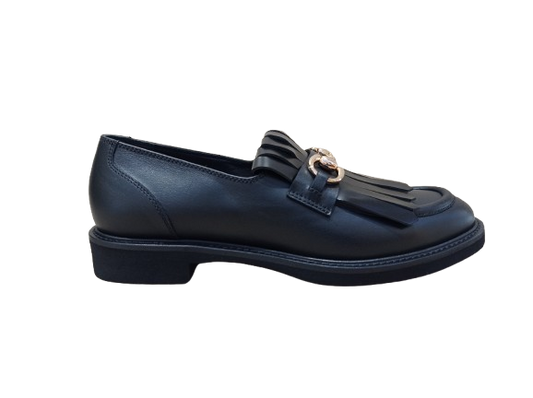 Mocassini Savana nero - OFFICINE VENETE
