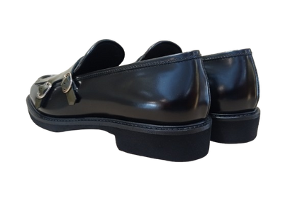 Mocassini London verde - OFFICINE VENETE