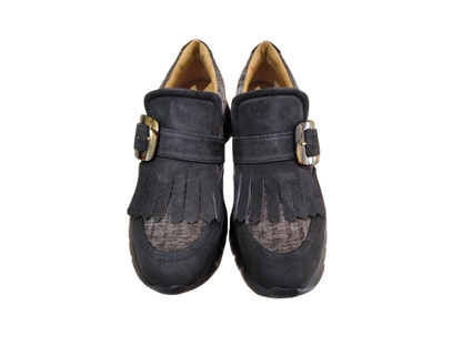 Slip-on fibbia e frangia moro - OFFICINE VENETE
