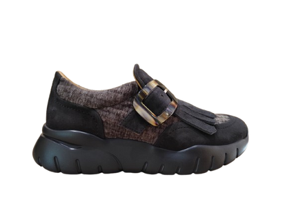 Slip-on fibbia e frangia moro - OFFICINE VENETE