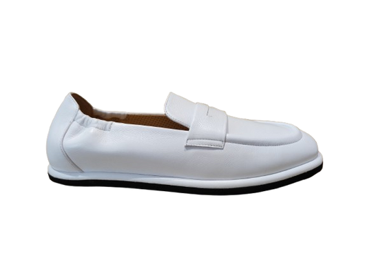 Mocassini guantino bianco - OFFICINE VENETE