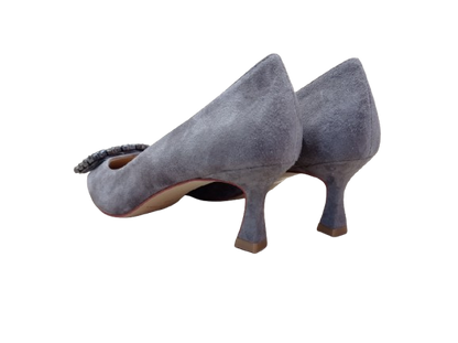Decolleté Strass grigio - ALMA EN PENA
