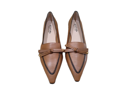 Mocassini Impero fiocco bronze - STATUS