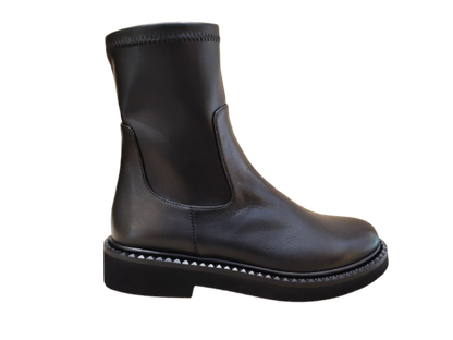 Stivaletti guantino nero - OFFICINE VENETE