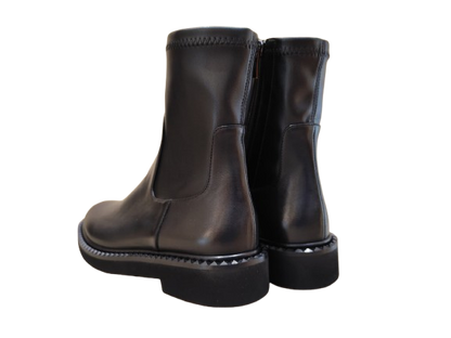 Stivaletti guantino nero - OFFICINE VENETE