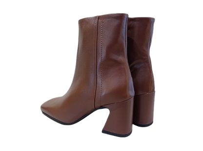 Stivaletti Glossy chestnut - STATUS