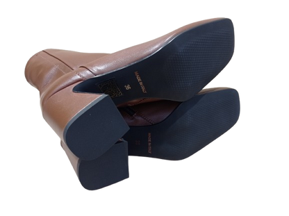 Stivaletti Glossy chestnut - STATUS