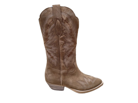 Stivali Camperos ricamati - ALPE - Castelletti Calzature