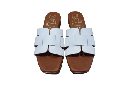 Ciabatte Roble bianco - OH MY SANDALS