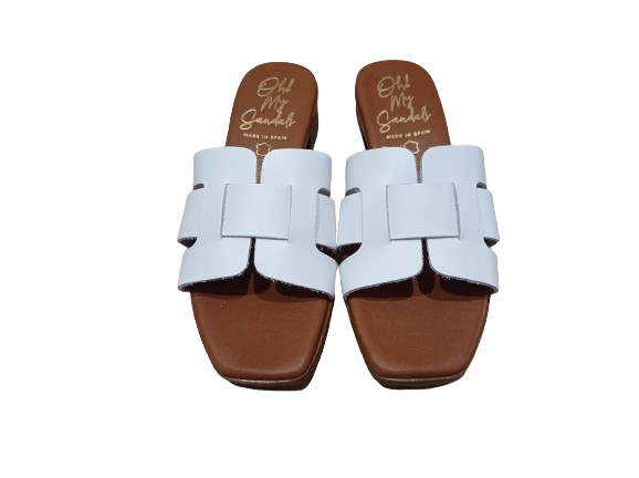 Ciabatte Roble bianco - OH MY SANDALS