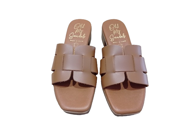 Ciabatte Roble cuoio - OH MY SANDALS