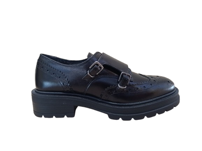 Mocassini Patty Double nero - CARMENS