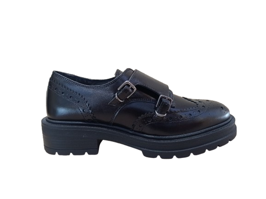 Mocassini Patty Double nero - CARMENS