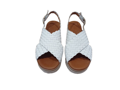 Sandali Intreccio bianco - OH MY SANDALS