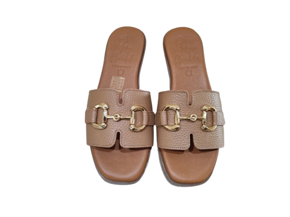 Ciabatte Doya taupe - OH MY SANDALS