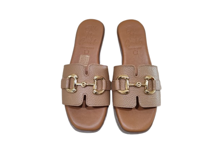 Ciabatte Doya taupe - OH MY SANDALS