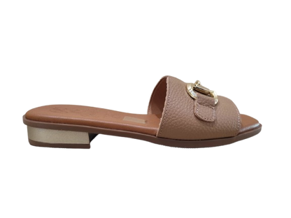 Ciabatte Doya taupe - OH MY SANDALS