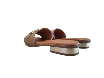 Ciabatte Doya taupe - OH MY SANDALS