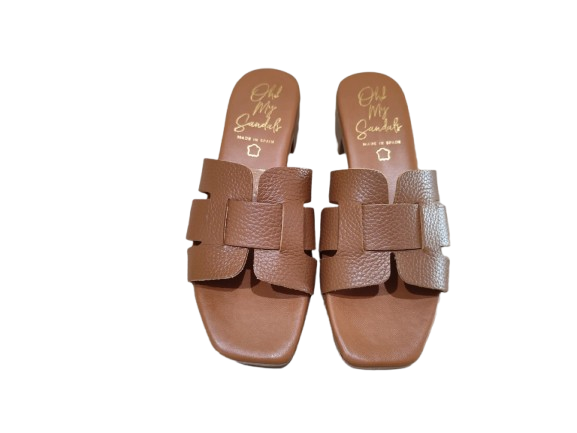 Ciabatte Roble cuoio - OH MY SANDALS